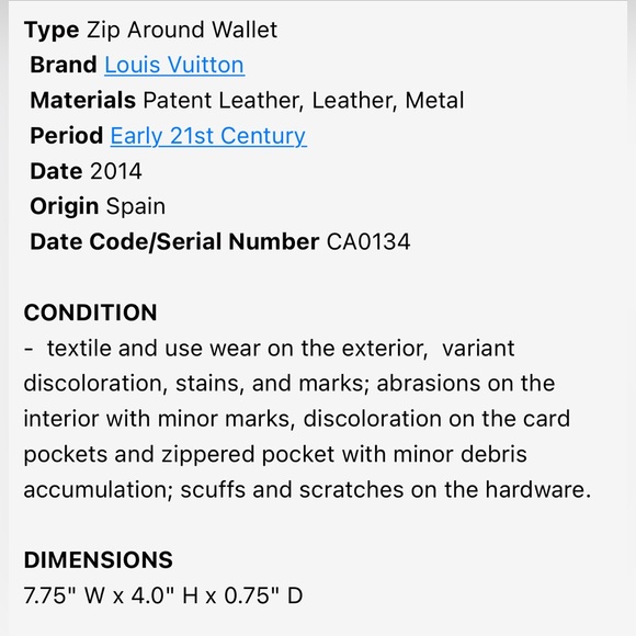 Louis Vuitton Lilac Monogram Vernis Zippy Wallet - Picture 12 of 13